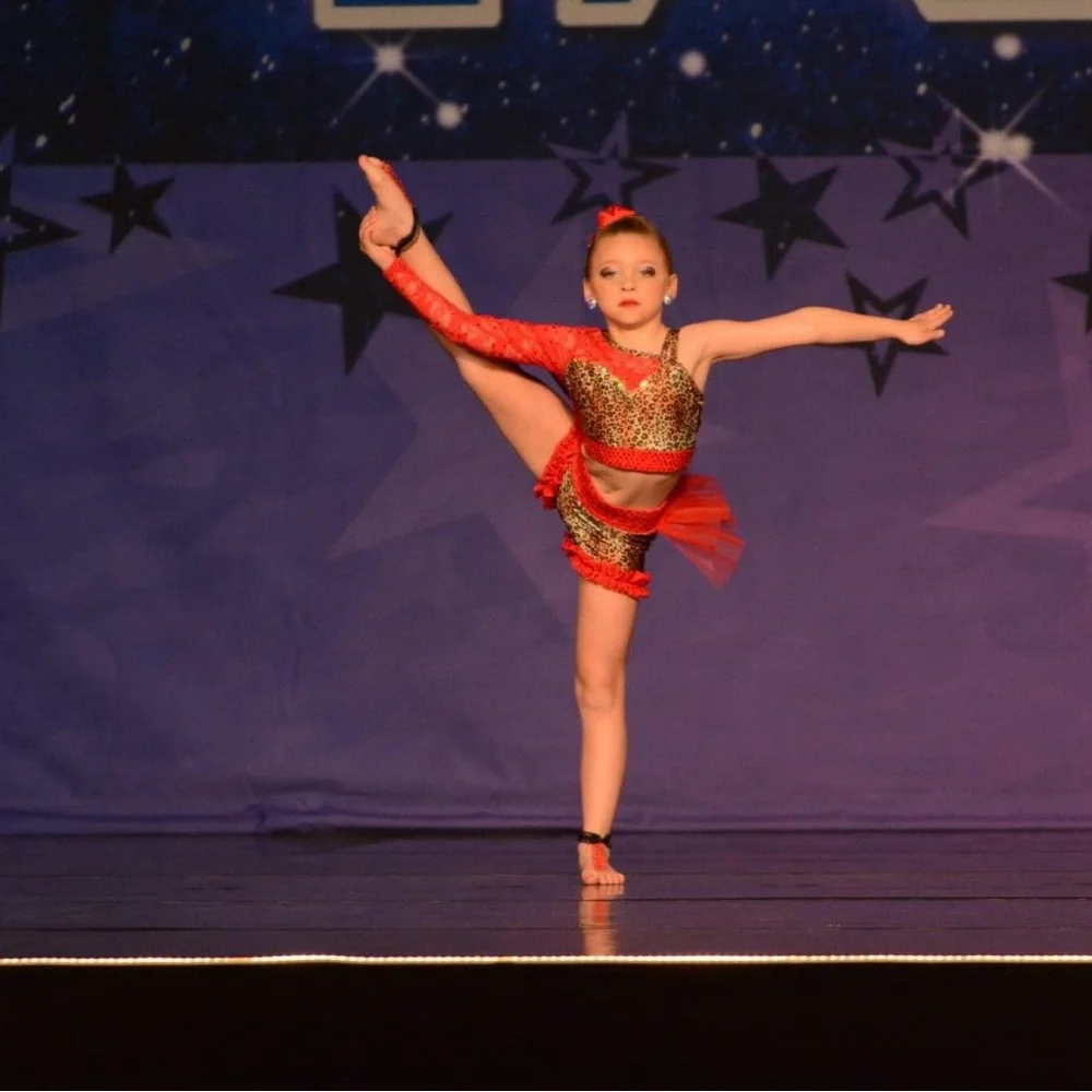 Custom Jazz Costume with tons of stones stunning on stage Youth Large